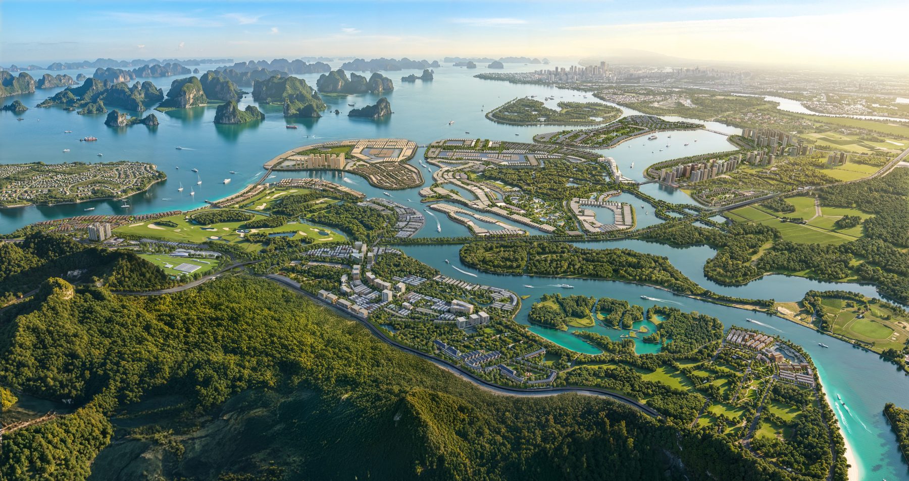 Tổ hợp sân golf Vinhomes Global Gate Hạ Long